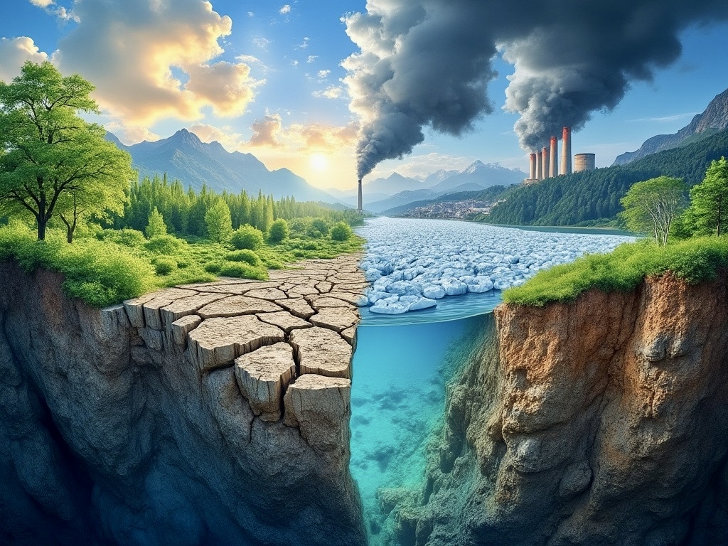 تأثير التلوث على البيئة