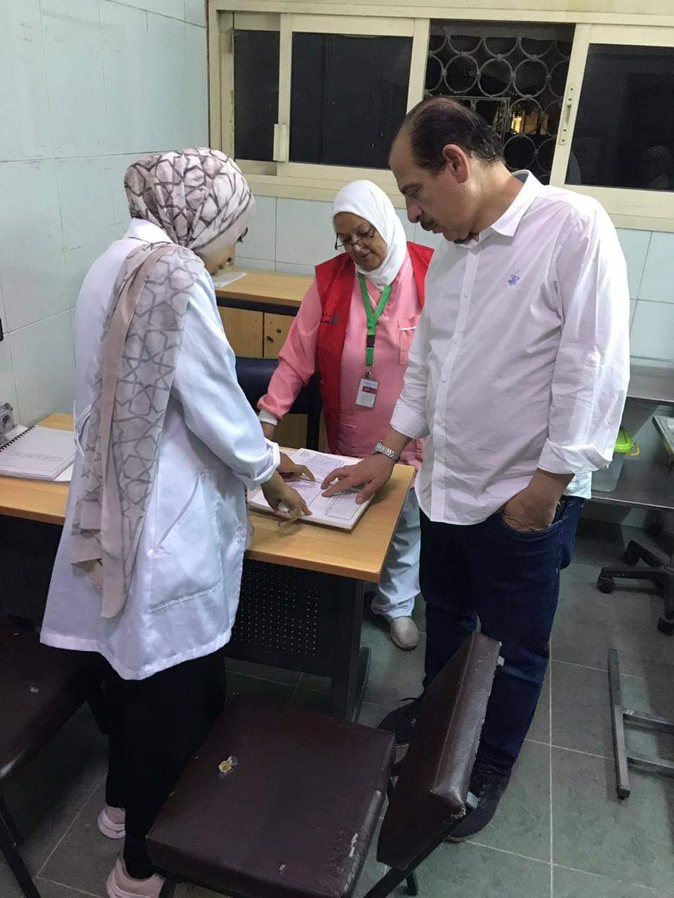 جانب من الجولة التفقدية