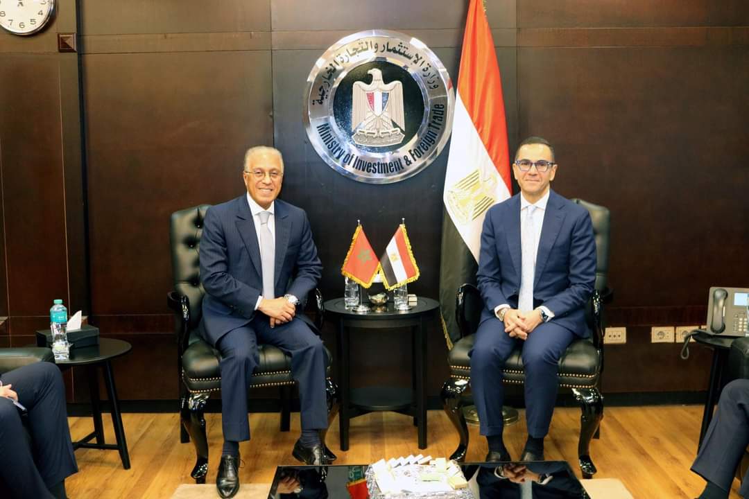 وزير الاستثمار وسفير المغرب بالقاهرة