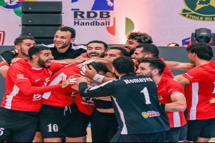 احتفال لاعبي الأهلي