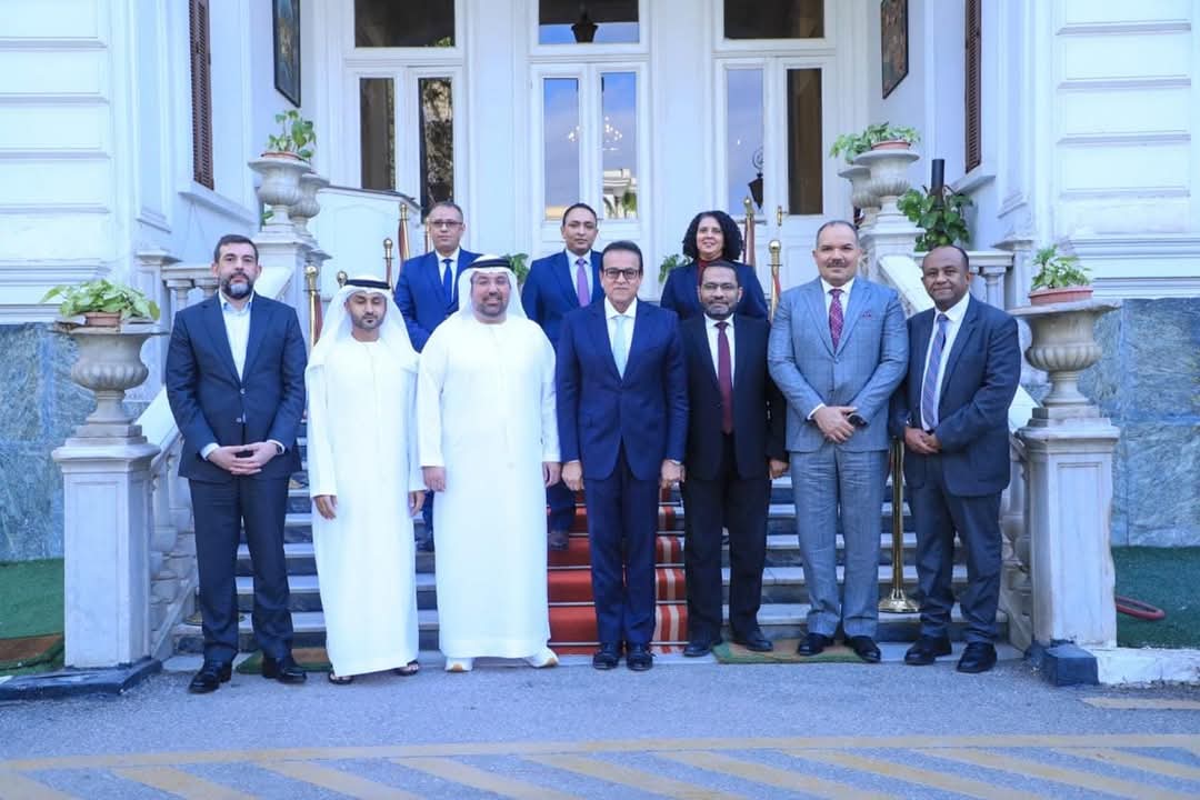 لقاء وزير الصحة مع شركة أبوظبي لخدمات البيانات الصحية