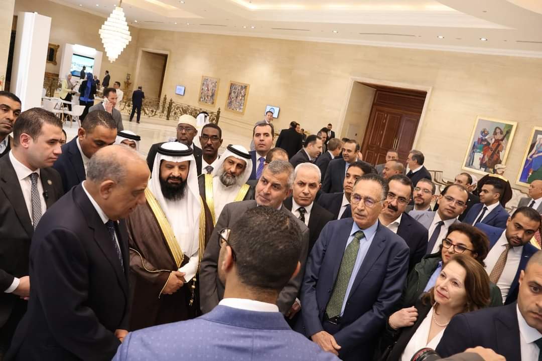 خلال افتتاح معرض المهمات الكهربائية للشركات المصرية