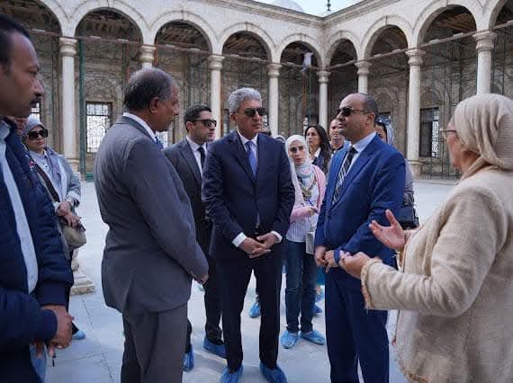 جانب من الجولة التفقدية