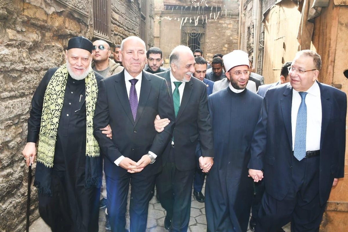 خلال افتتاح مسجد سيدي علي الخواص