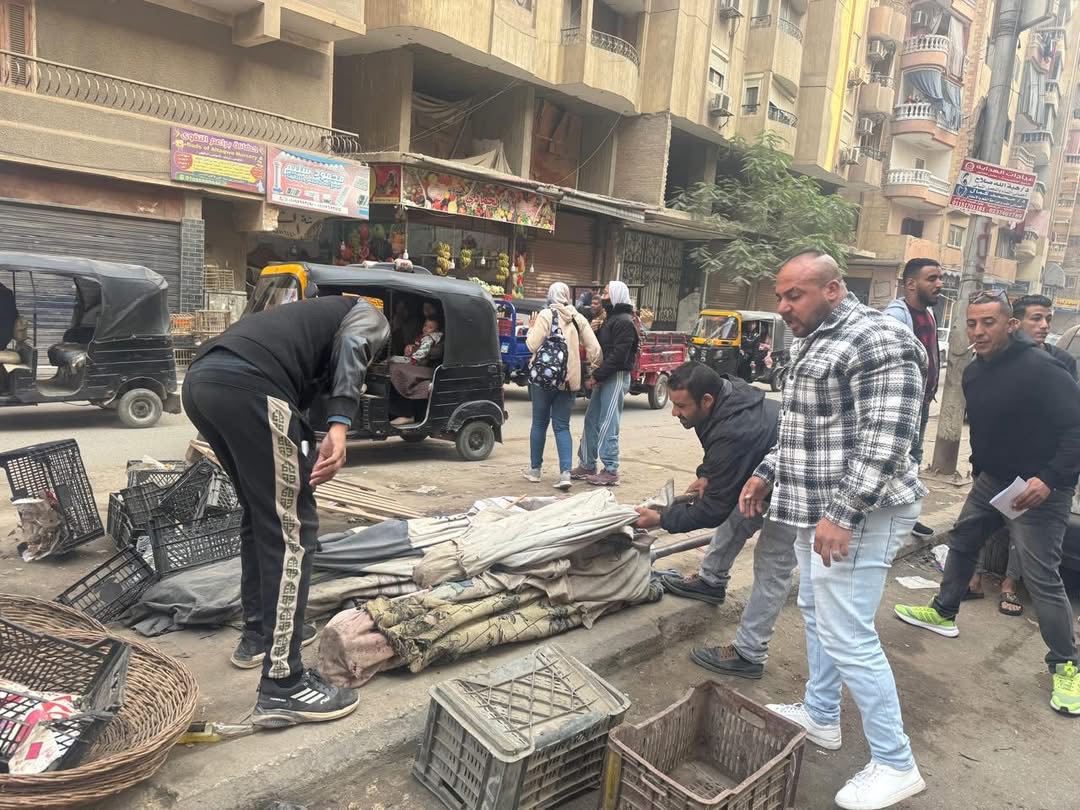جانب من الإشغالات