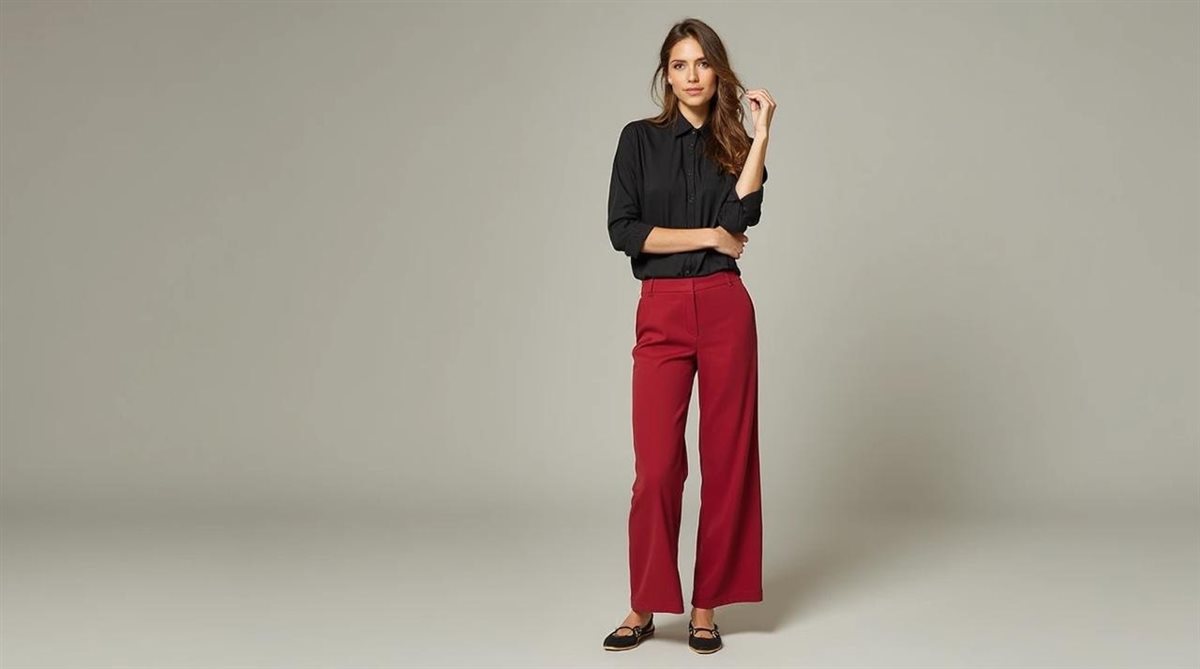 wide-leg pants