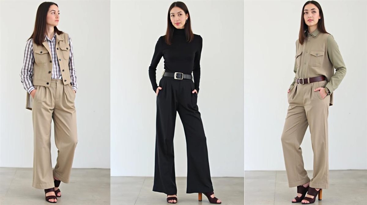 wide-leg pants