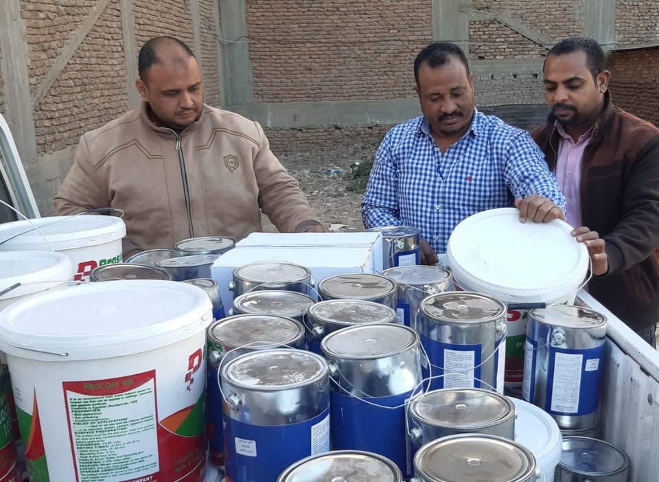 جانب من المضبوطات