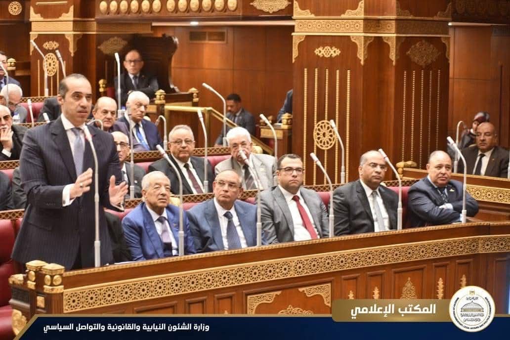 جانب من الجلسة العامة لمجلس الشيوخ