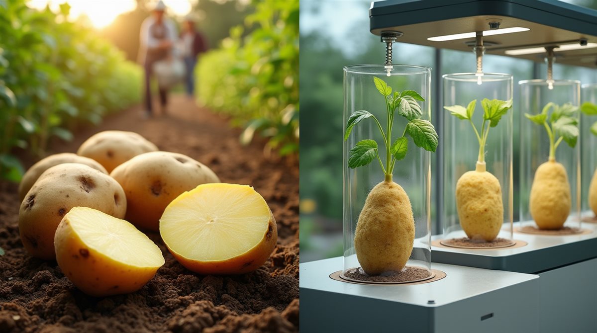 هل يمكن استخدام البطاطس في الزراعة الفضائية؟