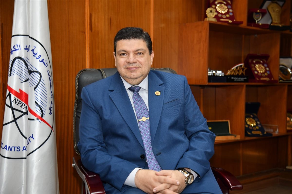 الأستاذ الدكتور/ أمجد الوكيل رئيس مجلس إدارة هيئة المحطات النووية لتوليد الكهرباء