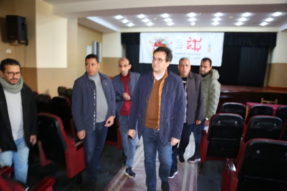 جانب من جولة وزير الثقافة بالإسكندرية