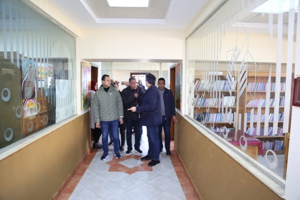 جانب من جولة وزير الثقافة بالإسكندرية
