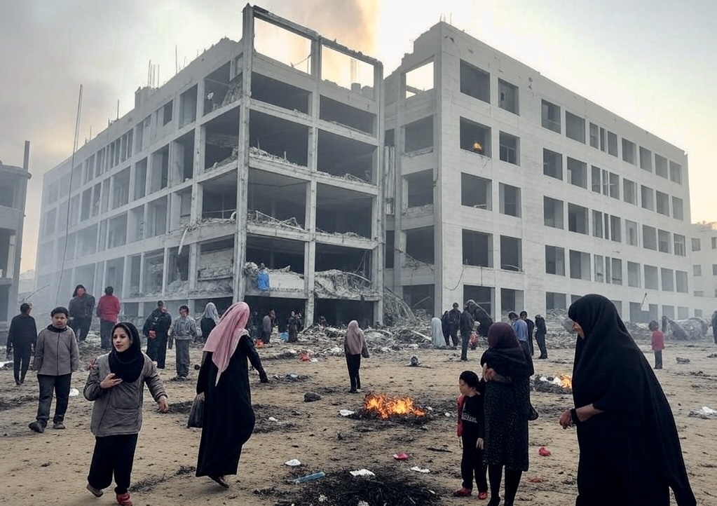 قصف أرشيفية credit montahanews