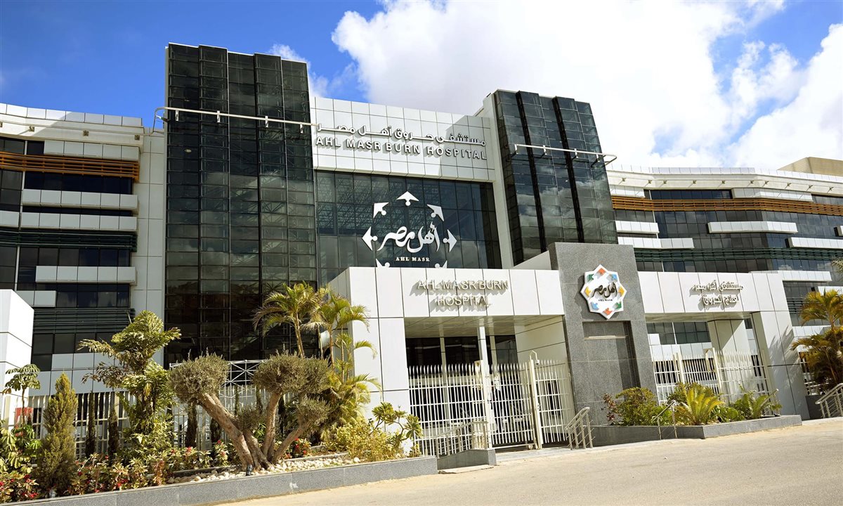 المصدر صفحة رئاسة الوزراء فيسبوك - مستشفى "أهل مصر"