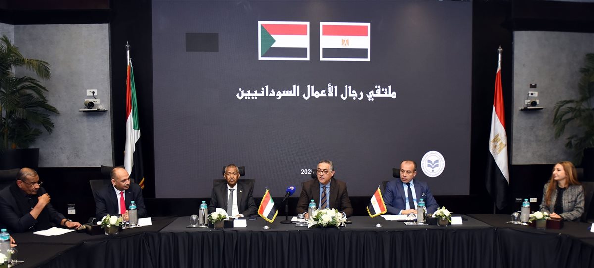 المصدر صفحة رئاسة الوزراء فيسبوك - ملتقى رجال الأعمال السودانيين