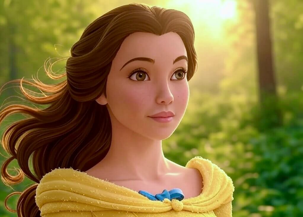 بيل أميرة ديزني من فيلم الجميلة والوحش