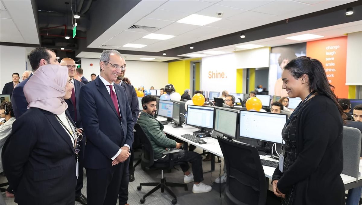وزير الاتصالات يفتتح مركز TTEC في المنطقة التكنولوجية بالمعادي