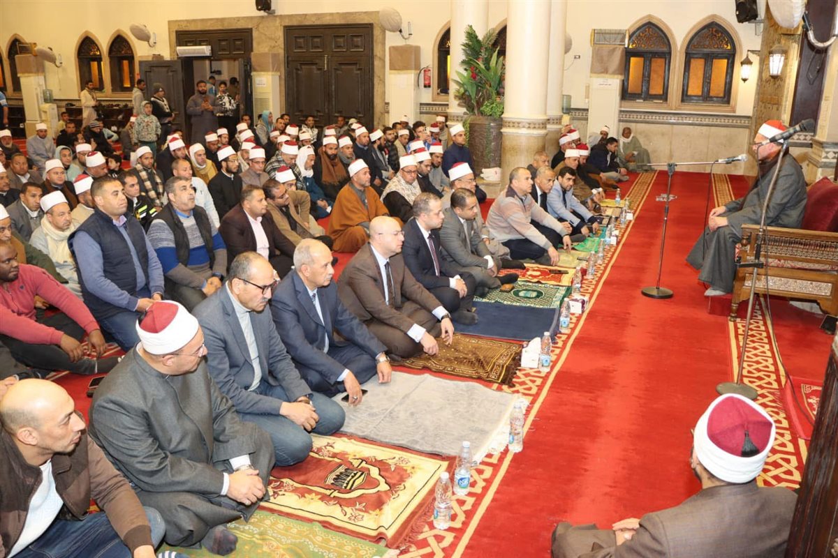 محافظة بني سويف تحتفل بليلة النصف من شعبان