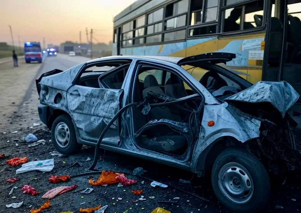 حادث مروع على طريق مهرجان “ماها كومب ميلا” يسفر عن سقوط ضحايا
