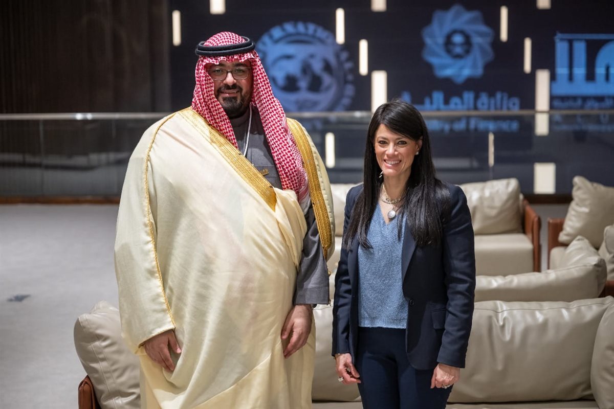 رانيا المشاط وفيصل الإبراهيم