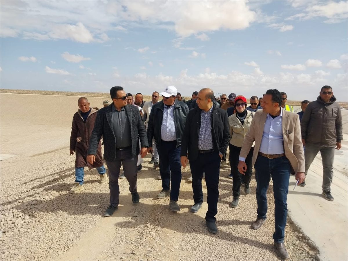 وزارتا البيئة والتنمية المحلية تسلمان المدفن الصحي بالضبعة
