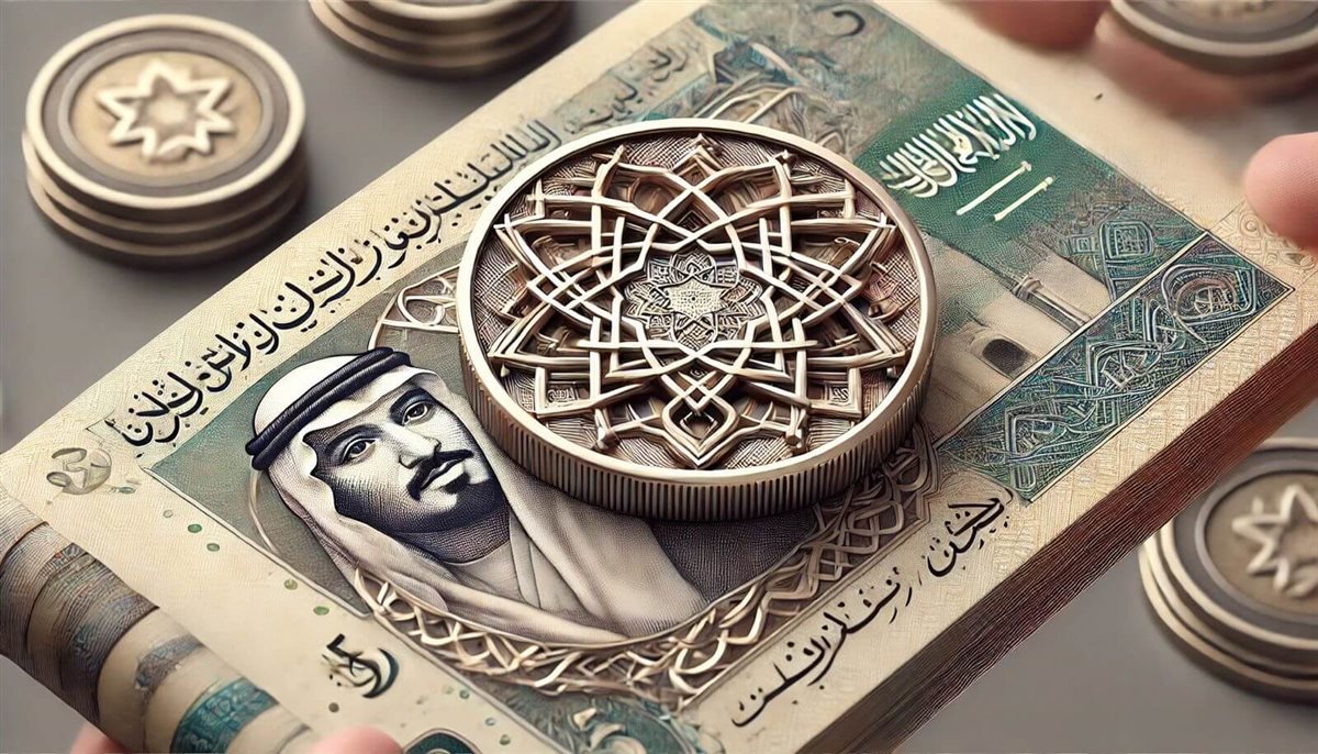 خادم الحرمين الشريفين يعتمد رمز الريال السعودي أرشيفية