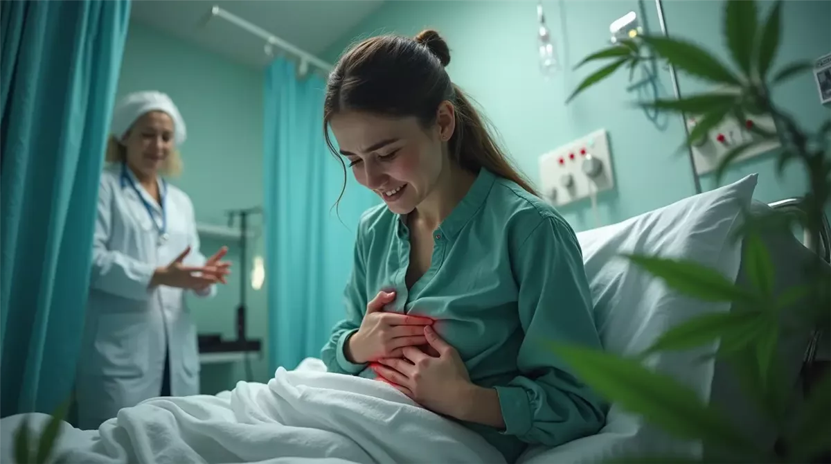 القيء المزمن بسبب استهلاك الحشيش
