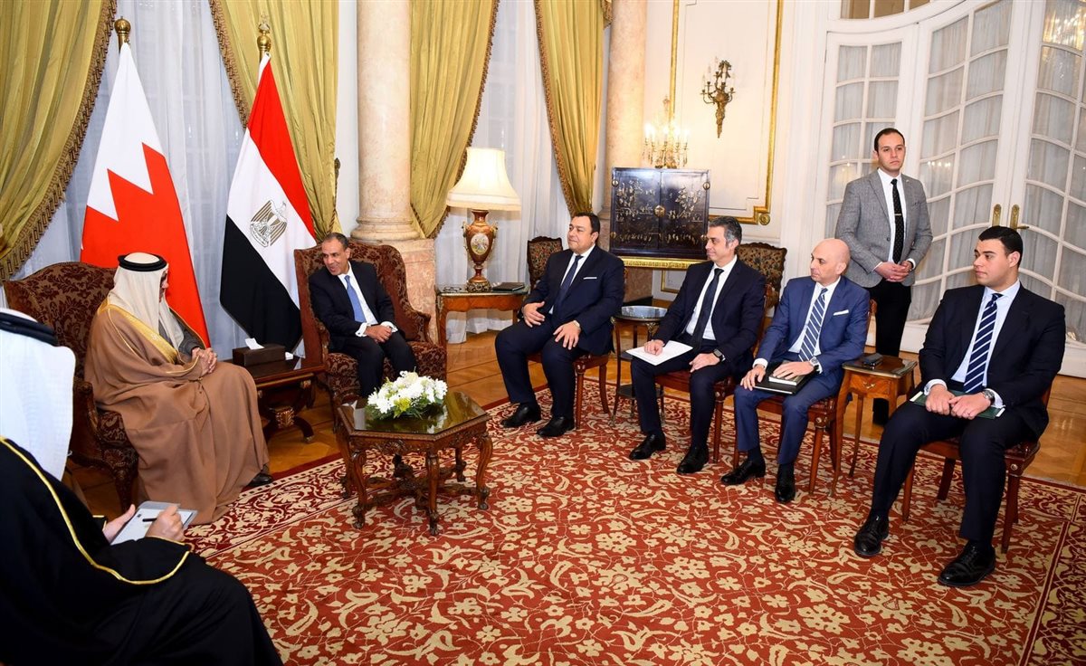 وزيرا خارجية مصر والبحرين