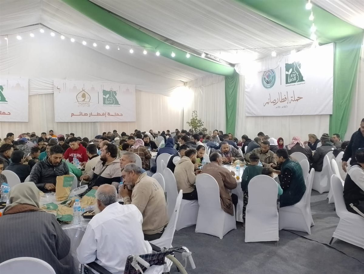 وزارة الأوقاف تعزز جهودها الرمضانية بخيام الإفطار