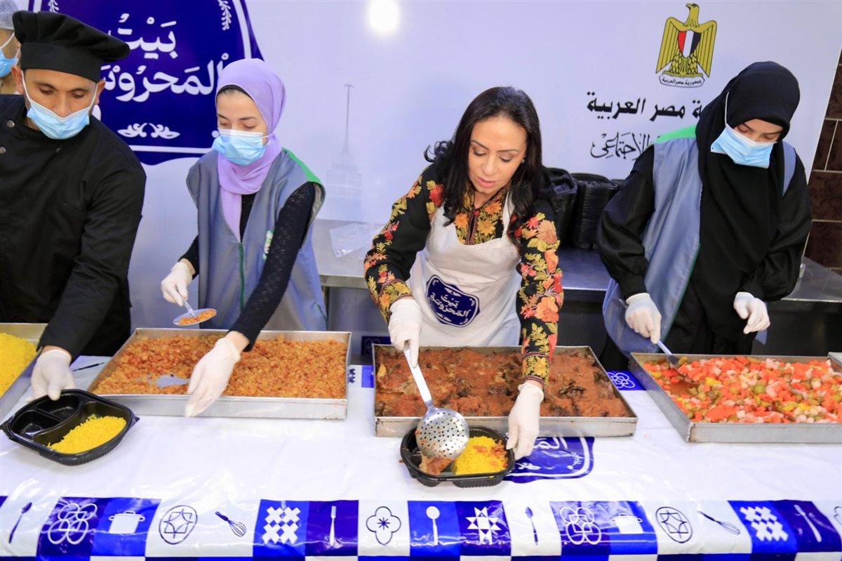 مبادرة "بيوت المحروسة" لتوزيع 100 مليون وجبة في رمضان