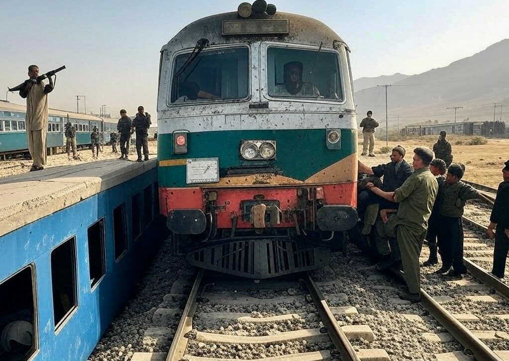 أرشيفية اختطاف قطار