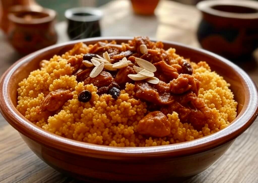 السفة المدفونة بالدجاج 