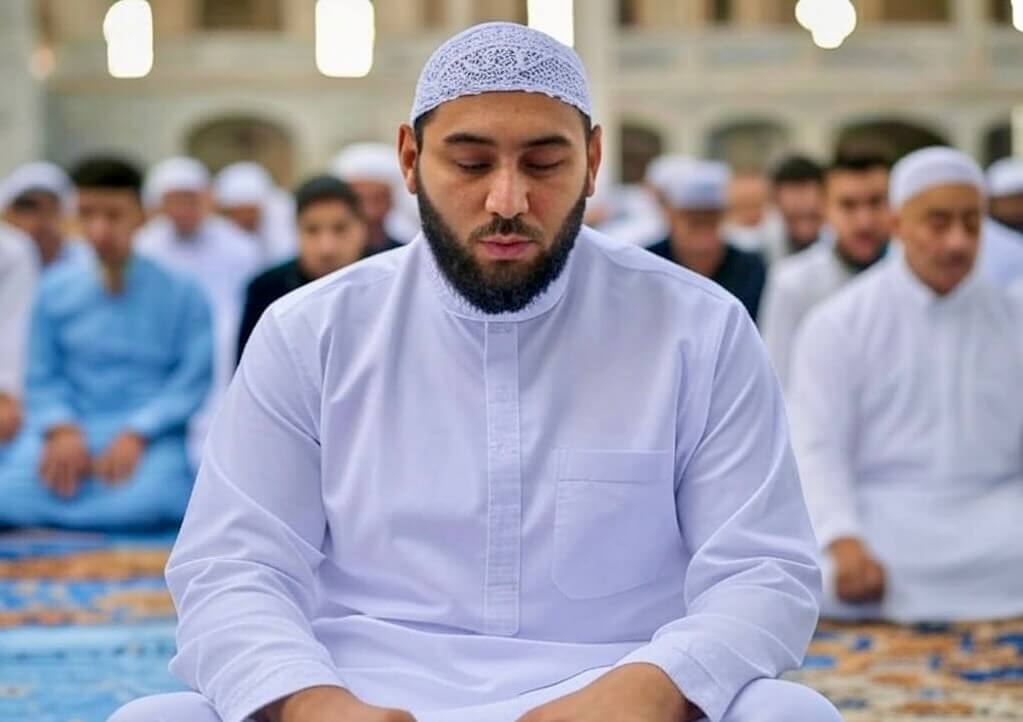 شعائر صلاة عيد الفطر Illustration 
