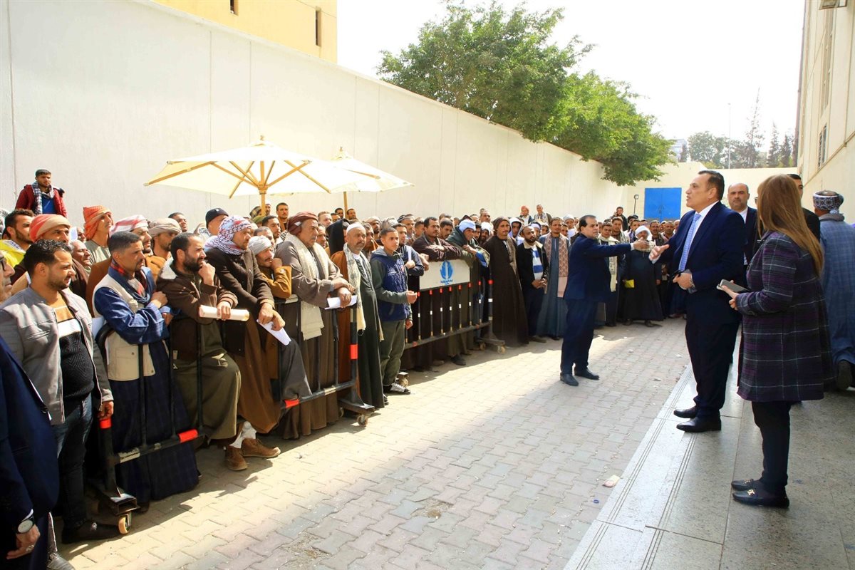 طلبات تقنين وضع اليد في أراضي الريف المصري الجديد