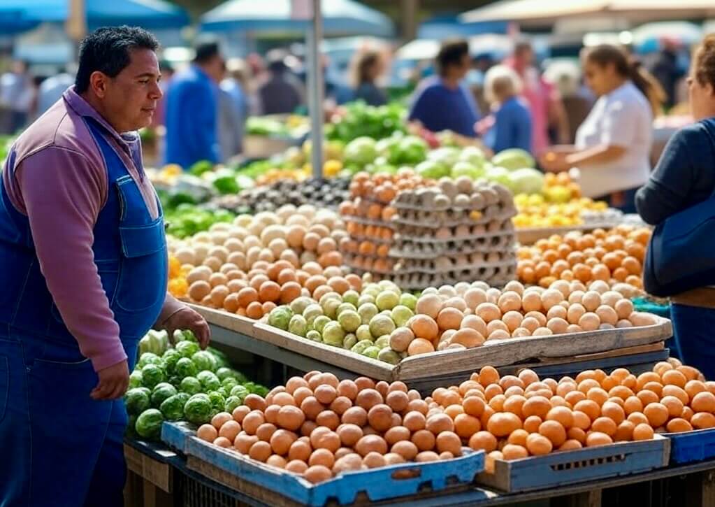 تراجع معدل التضخم إلى 2.8% في فبراير وارتفاع أسعار البيض