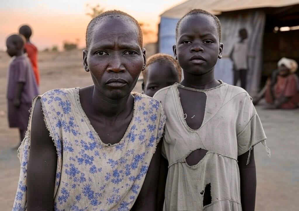 صورة تعبيرية توضح تدهور الوضع في جنوب السودان