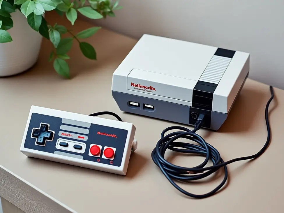 Nintendo Entertainment System (NES) - Illustration
