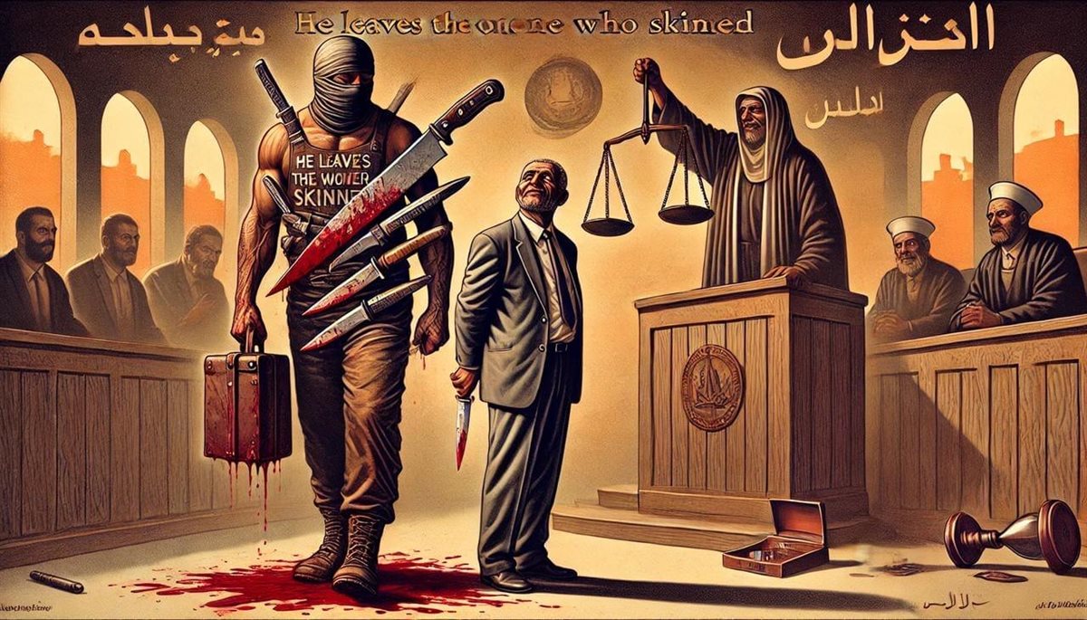 تفسير المثل الشعبي يسيب اللى دبح ويمسك اللى سَلَخ