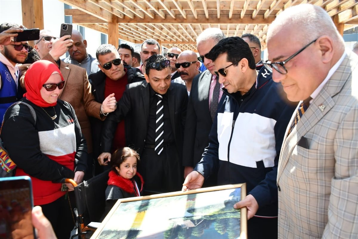 افتتاح مركز شباب "محمد صلاح" بقرية نجريج