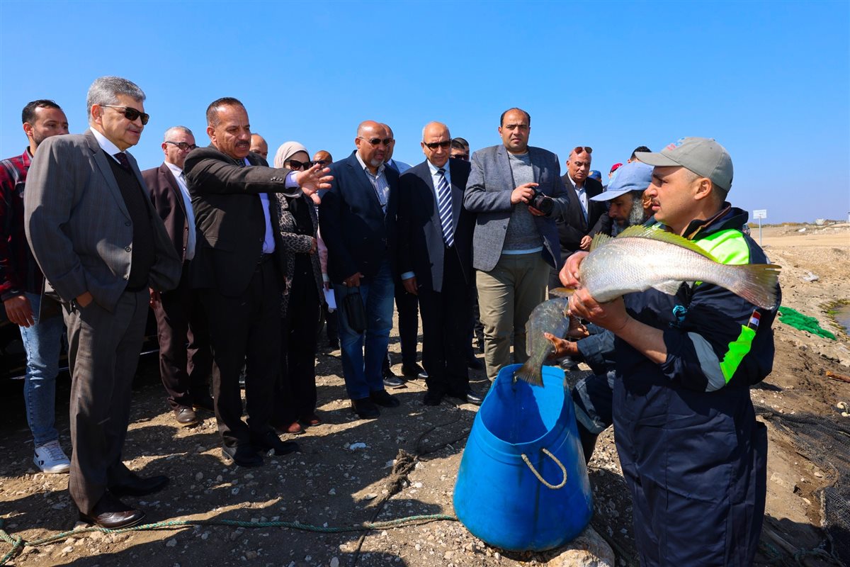 التشغيل التجريبي لمصنع تعبئة وتغليف الأسماك والجمبري