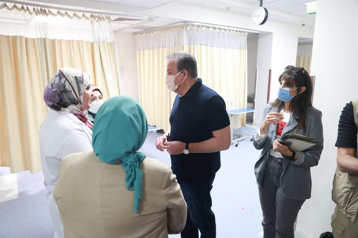 إنشاء مستشفى بني مزار بالمنيا