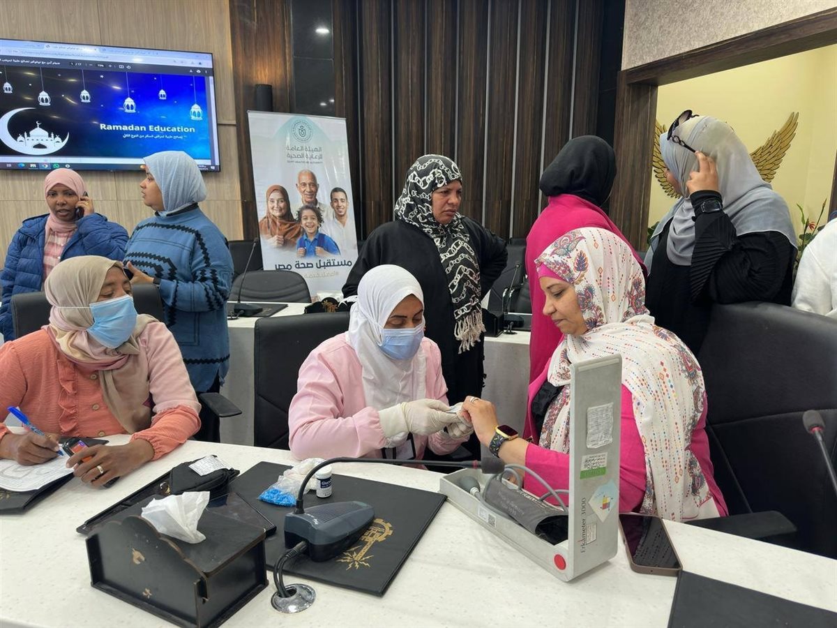 حملة "رمضان بصحة لكل العيلة" تتجاوز المستهدف بنسبة 108%