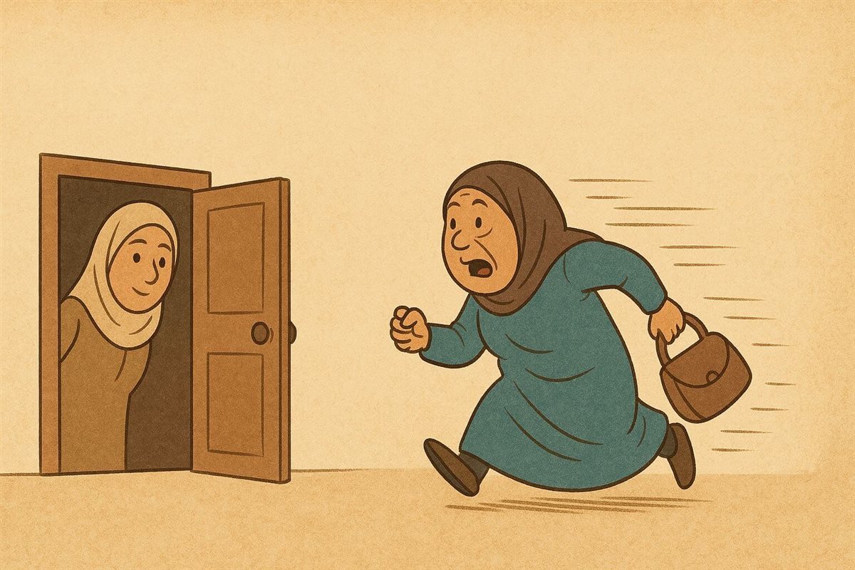 معنى المثل الشعبي “خالتي عندكم ماجاتشي”