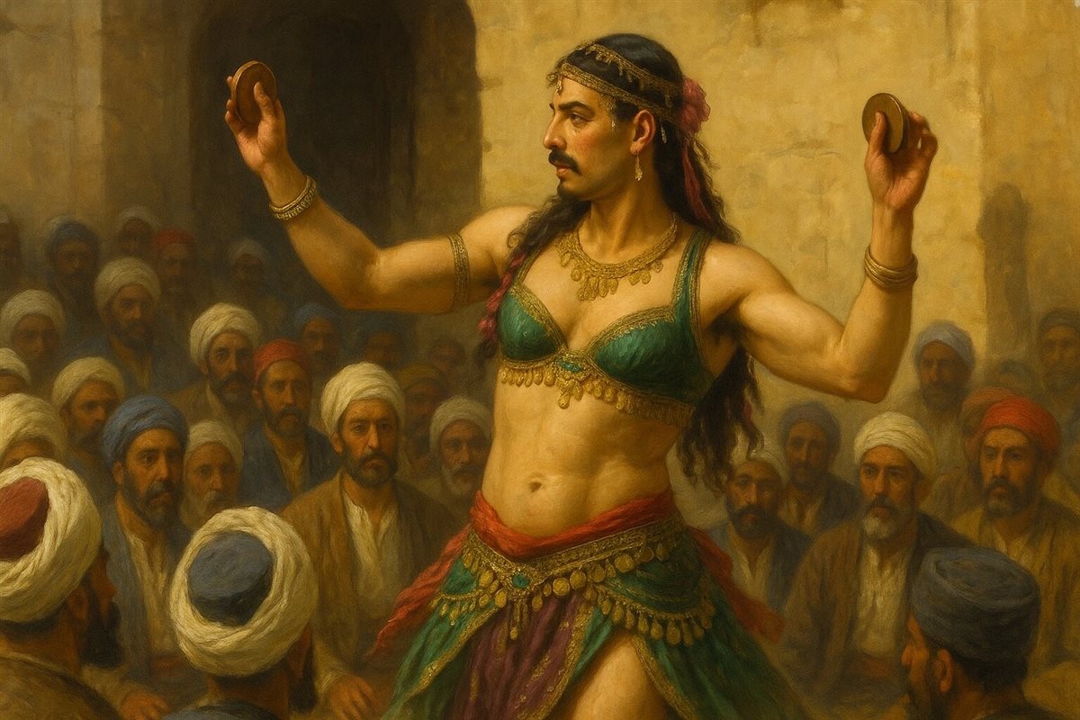 “الخوال” راقص شعبي