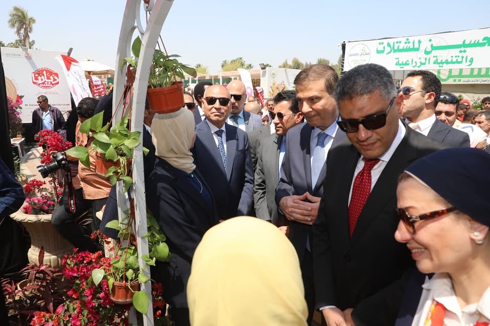 معرض زهور الربيع 2025 ينطلق بالدقي بمشاركة دولية