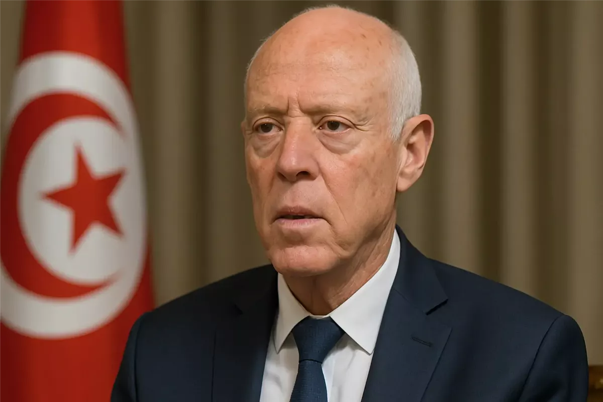 محكمة تونسية تصدر أحكامًا بالسجن ضد معارضين بارزين بتهم تتعلق بالإرهاب والمؤامرة وسط تنديد دولي باعتقال الخصوم السياسيين واستغلال القضاء - Illustration