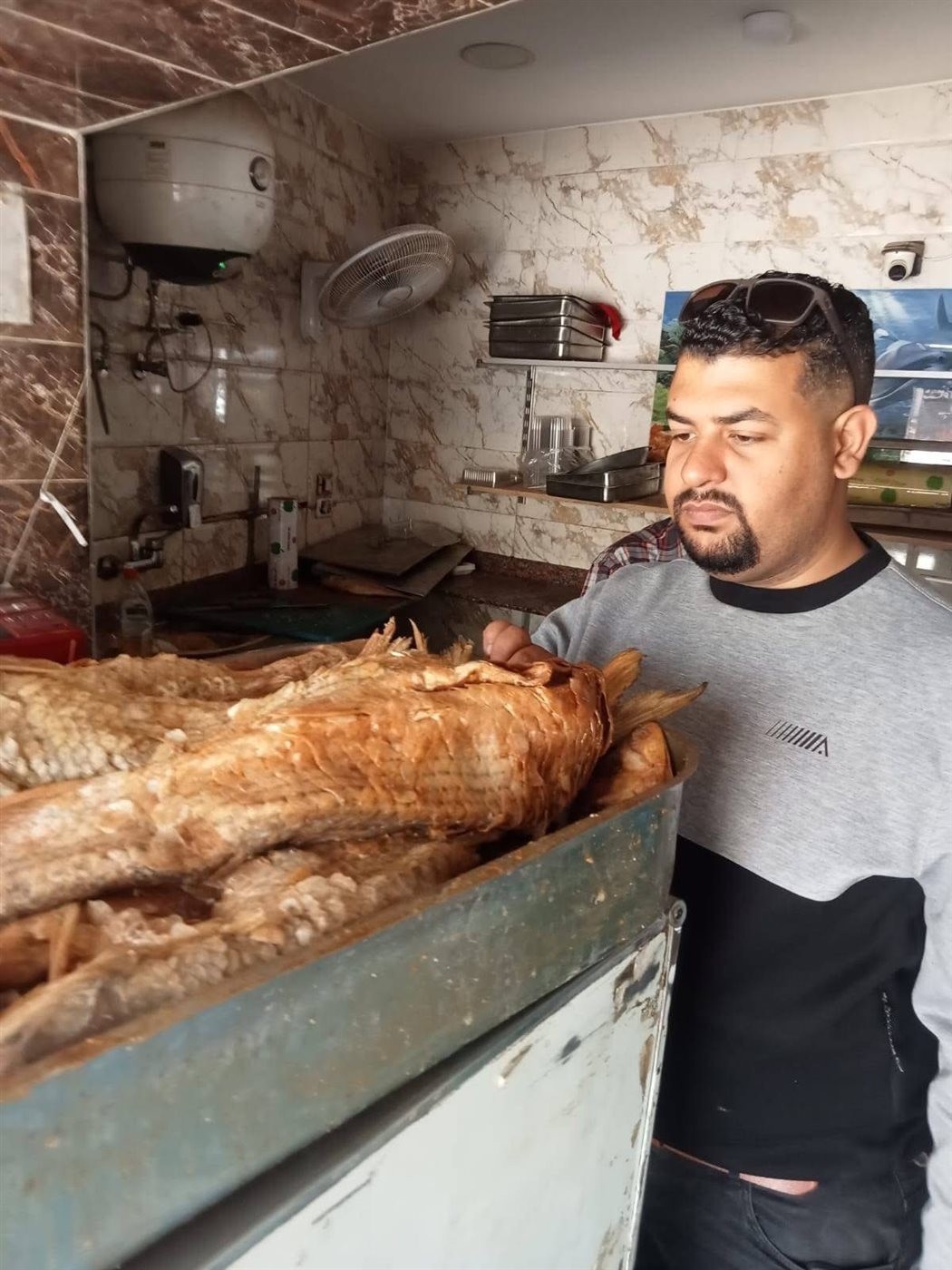 حملات بيطرية وتموينية موسعة تضبط لحوم وأسماك فاسدة بالجيزة