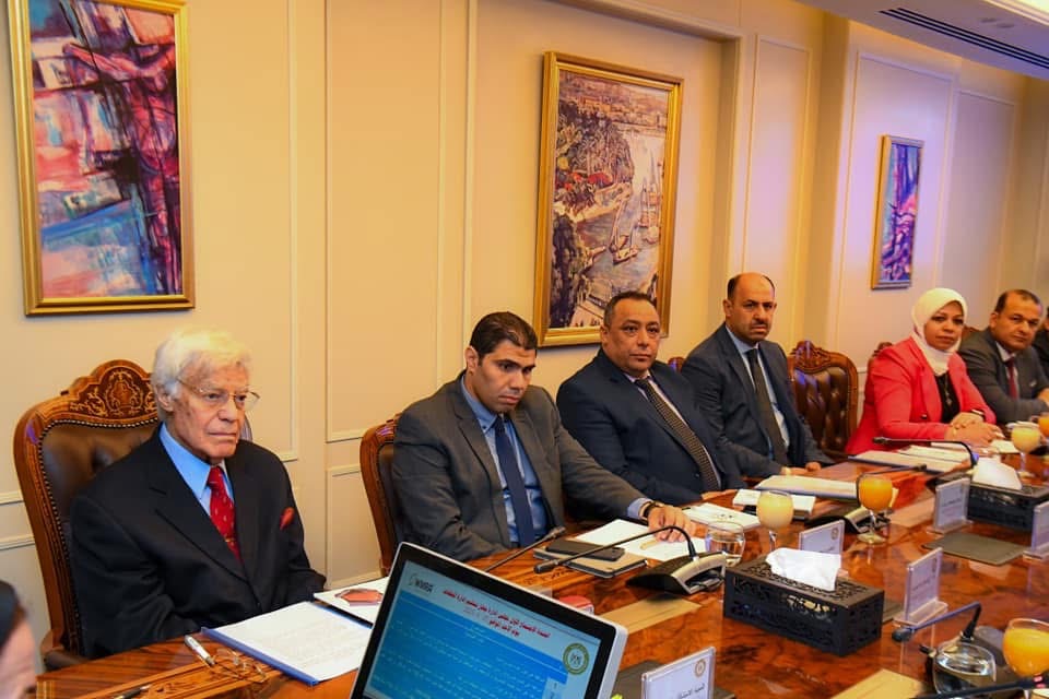 أول جلسة لمجلس إدارة جهاز تنظيم المخلفات