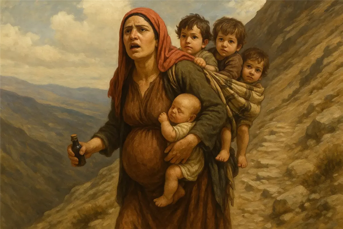 “حبله ومرضعه وشايله أربعة” يفضح الطمع أرشيفية